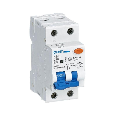 Выключатель автоматический дифференциального тока 1п+N C 10А 30мА тип AC 10кА NB1L (36мм) (R) CHINT 203105 0