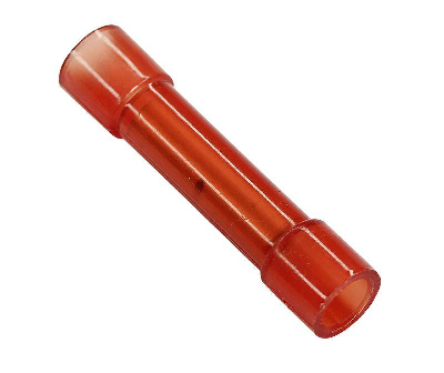 Гильза соединительная изолированная (СГИ L-27.3мм) нейлон 0.5-1.5кв.мм (BNY-1.25) красн. REXANT 08-0717