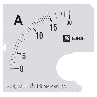 Шкала сменная для A721 15/5А-1.5 PROxima EKF s-a721-15