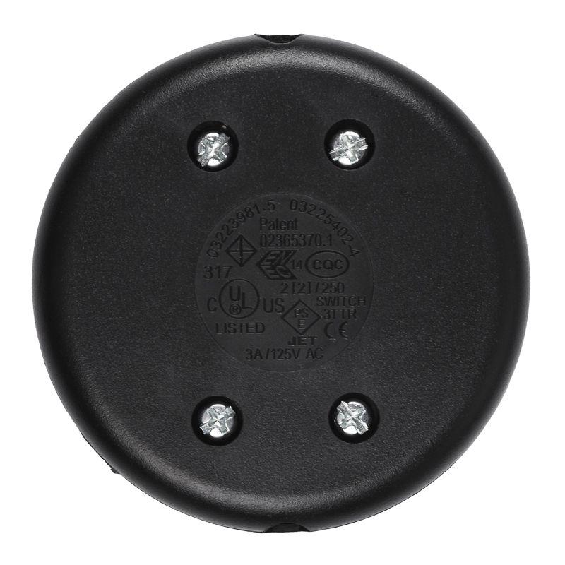 Выключатель-кнопка 250В 2А ON-OFF (напольная - для лампы) Rexant 36-3025 2