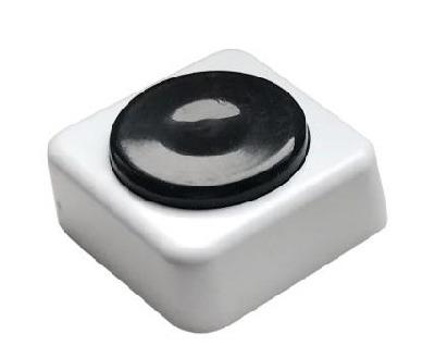 Кнопка звонка (выключатель для бытовых электрических звонков) Тритон ВЗ1-01
